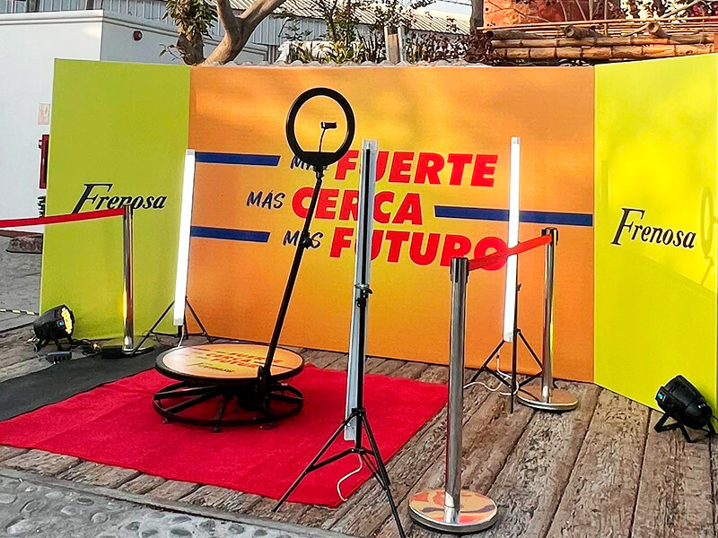 filmación 360°